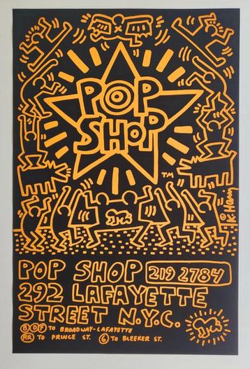 Keith Haring - Pop-Shop affiche beschikbaar voor biedingen