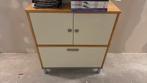 Gratis kast met dossierlade hout en wit, Ophalen, Zo goed als nieuw