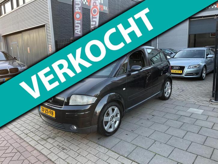 Audi A2 1.4 Airco NAP APK 1 Jaar, Auto's, Audi, Bedrijf, Te koop, A2, ABS, Airbags, Airconditioning, Centrale vergrendeling, Climate control