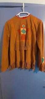 Carnaval Indianenpak met tooi maat 152, Kinderen en Baby's, Carnavalskleding en Verkleedspullen, Ophalen of Verzenden, Zo goed als nieuw