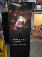 Pepsi dubbel deur koelkast met led verlichting, Witgoed en Apparatuur, Koelkasten en IJskasten, 60 cm of meer, 200 liter of meer
