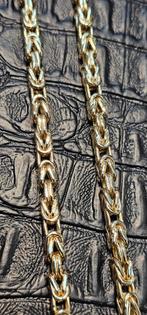 Prachtige Koningsketting met Mercedes 14karaat goud, Ophalen of Verzenden, Nieuw, Goud, Goud