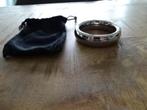 57mm Mannenring breed zwaar, Sieraden, Tassen en Uiterlijk, Piercings, Ophalen of Verzenden, Zo goed als nieuw, Staal, Overige typen