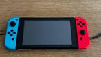 Nintendo Switch ( Blauw, Rood) - 2017 + extra's - Gebruikt, Spelcomputers en Games, Spelcomputers | Nintendo Switch, Ophalen of Verzenden