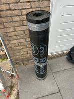 Royalgum bitumen dakbedekking met leislag, Doe-het-zelf en Verbouw, Ophalen, Overige materialen, Zwart, Zo goed als nieuw