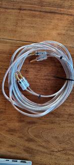 luidspreker kabel OFC met Nakamichi stekkers 24 K verguld., Ophalen of Verzenden, Nieuw, 5 tot 10 meter, Luidsprekerkabel