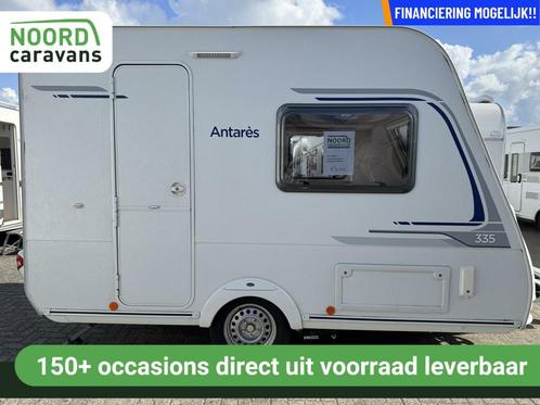 CARAVELAIR ANTARES 335, MOVER,FIETSENDR.VOOR/ACHTER,VOORTENT, Caravans en Kamperen, Caravans, Bedrijf, tot en met 2, 500 - 750 kg