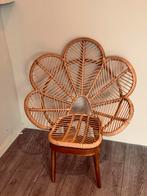 Rotan vlinder stoel, Huis en Inrichting, Stoelen, Ophalen, Zo goed als nieuw, Bruin, Eén