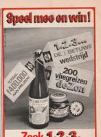 Retro reclame 1969 Betuwe frisdrank Tiel Flipje speel mee, Verzenden, Overige typen