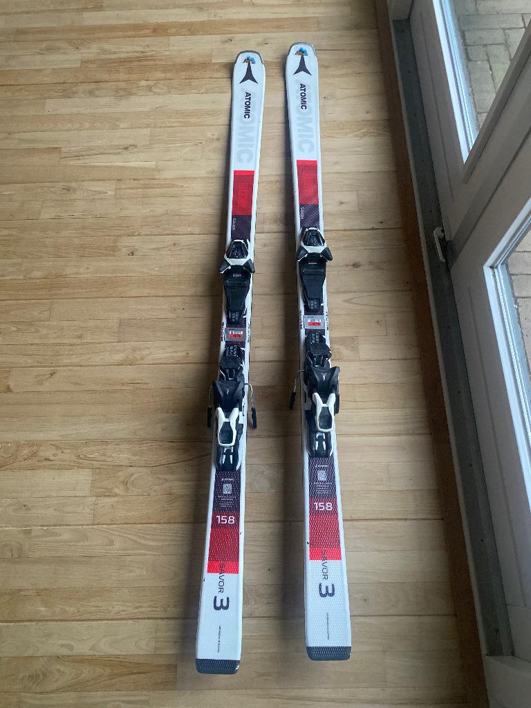 Atomic savor 3, Sport en Fitness, Skiën en Langlaufen, Gebruikt, Ski's, Skiën, Atomic, Carve, 140 tot 160 cm, Ophalen
