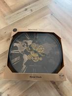 Mooie Wandklok met Wereldkaart Design, Ophalen, Nieuw, Analoog, Wandklok