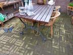 Tuin tafel met gietijzeren onderstel, Tuin en Terras, Tuinsets en Loungesets, Zo goed als nieuw, Ophalen