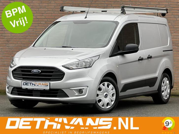 Ford Transit Connect 1.0 Ecoboost Lang / 2x Schuifdeur / Imp, Auto's, Bestelauto's, Bedrijf, Lease, ABS, Airconditioning, Alarm