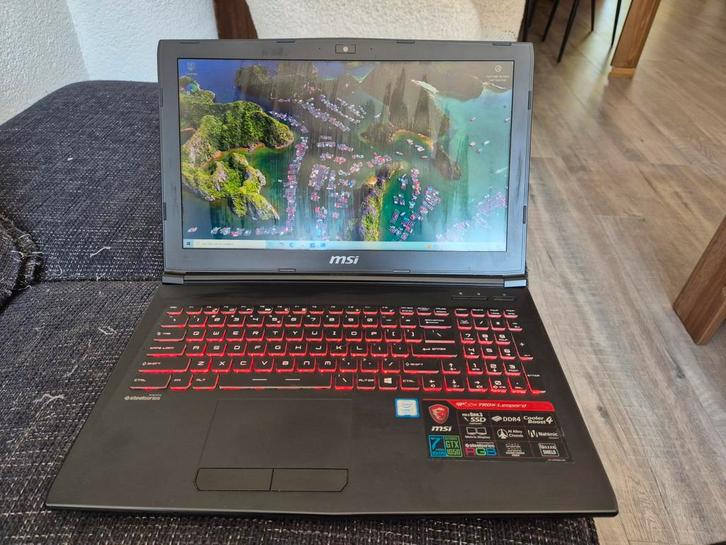 MSI GP62M 7RDX Leopard Ultimate Gaming Laptop, Computers en Software, Windows Laptops, Gebruikt, 15 inch, SSD, Qwerty, Met videokaart