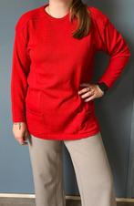 Rode, vintage trui, Maat 38/40 (M), Gedragen, Rood, Estell fashion