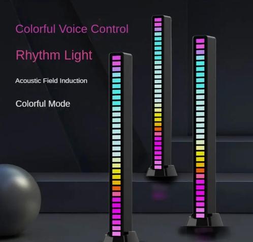 Activated Rhythm Lamp with 3D Atmosphere Voice Controlled Mu, Huis en Inrichting, Lampen | Tafellampen, Nieuw, Minder dan 50 cm
