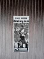Knipsel - Ruud Gullit - Feyenoord, Verzamelen, Gebruikt, Poster, Plaatje of Sticker, Ophalen, Feyenoord