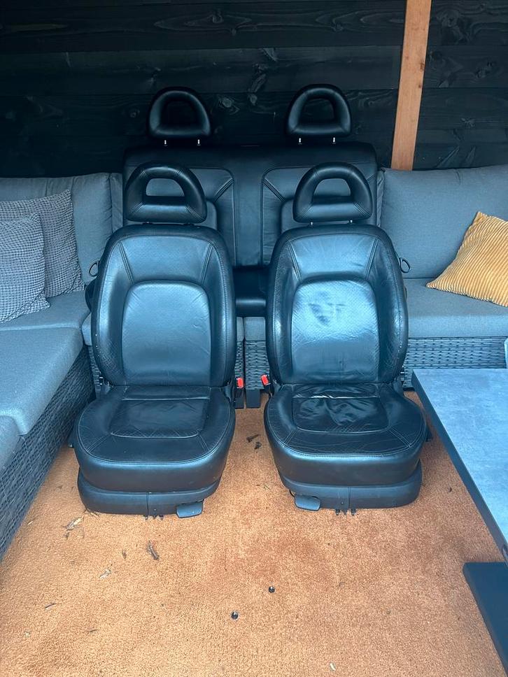 Lederen Interieur New Beetle - Zwart, Auto-onderdelen, Interieur en Bekleding, Volkswagen, Gebruikt, Ophalen