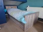 Steigerhouten kinderbed, Kinderen en Baby's, Kinderkamer | Bedden, Ophalen, Gebruikt, 100 cm of meer, Matras