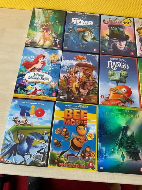 Diverse kinder dvd’s, Cd's en Dvd's, VHS | Kinderen en Jeugd, Zo goed als nieuw, Tekenfilms en Animatie, Alle leeftijden, Ophalen of Verzenden