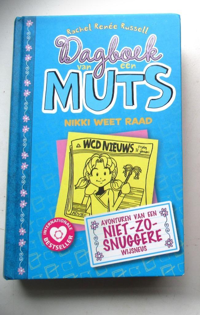 Dagboek van een Muts~deel 5~Nikki weet raad~Rachel Rene, Boeken, Humor, Zo goed als nieuw, Verhalen, Ophalen of Verzenden