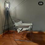 Vintage fauteuil Marcel Breuer Wassily, Huis en Inrichting, Ophalen, Gebruikt, Leer
