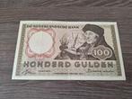 Heel mooi biljet 100 gulden Erasmus, 1953, Postzegels en Munten, Bankbiljetten | Nederland, Ophalen of Verzenden, 100 gulden