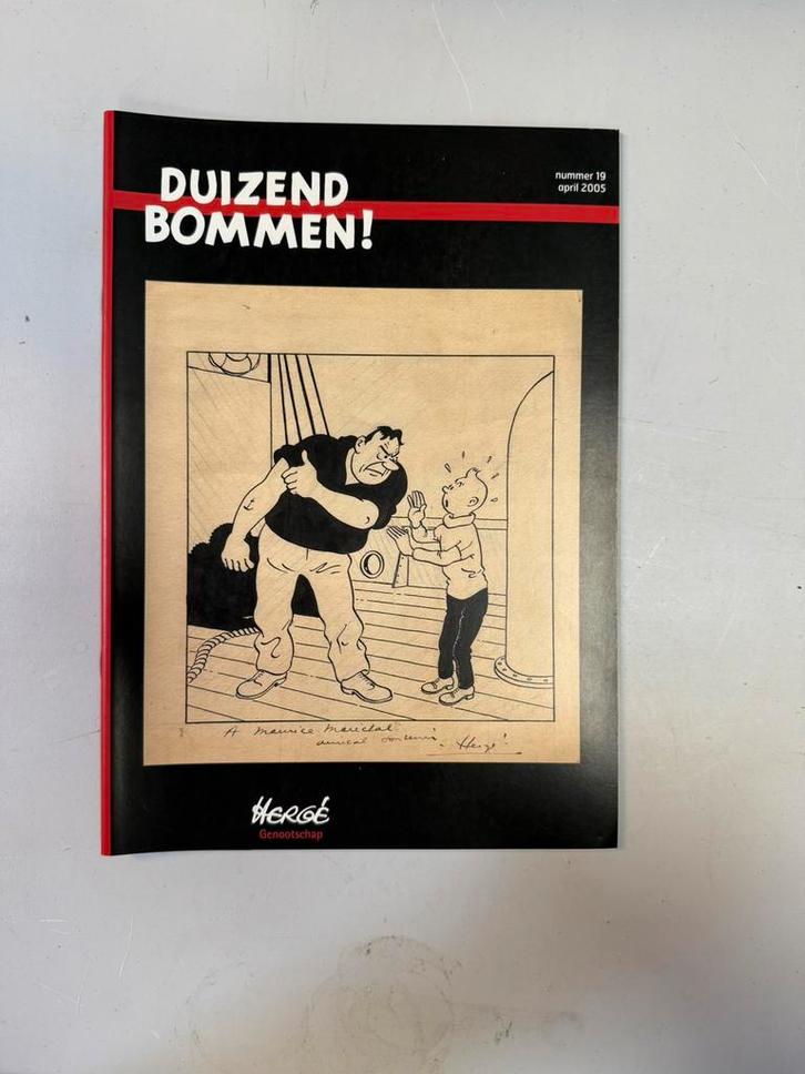 Duizend Bommen! Het Hergé genootschap april 2005 nummer 19, Boeken, Stripboeken, Zo goed als nieuw, Eén stripboek, Ophalen of Verzenden