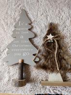 2 decoratieve kerstbomen, Ophalen of Verzenden, Zo goed als nieuw