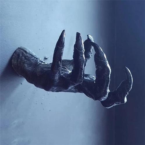 Enge Hand Voor Aan De Muur / Horror Gothic Heksen Zombie, Huis en Inrichting, Woonaccessoires | Wanddecoraties, Nieuw, Ophalen of Verzenden