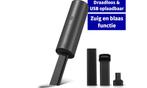 Portable Vacuum Cleaner usb / 3 opzetstukken - MM, Ophalen of Verzenden, Nieuw, Minder dan 1200 watt, Stofzuiger
