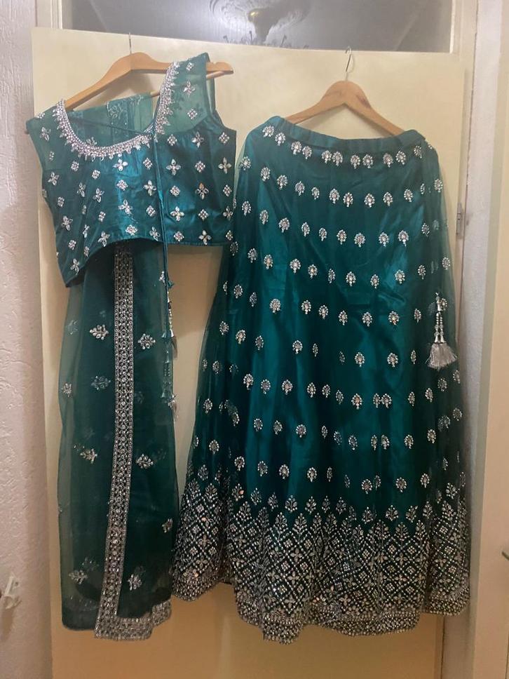 Ghagra te koop, Kleding | Dames, Gelegenheidskleding, Zo goed als nieuw, Overige typen, Ophalen