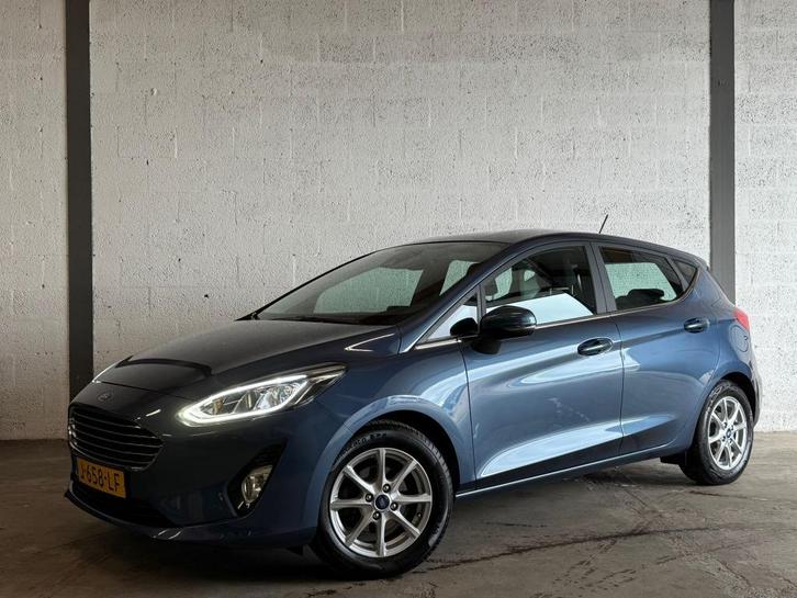 Ford Fiësta 1.0 Ecoboost Hybrid Titanium 125pk CLIMA CARPLAY, Auto's, Ford, Bedrijf, Te koop, Fiësta, ABS, Adaptieve lichten, Airbags