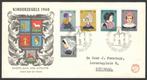 Nederland FDC E46 Met Adres, Kinderpostzegels 1960, Ophalen of Verzenden, Beschreven, Nederland