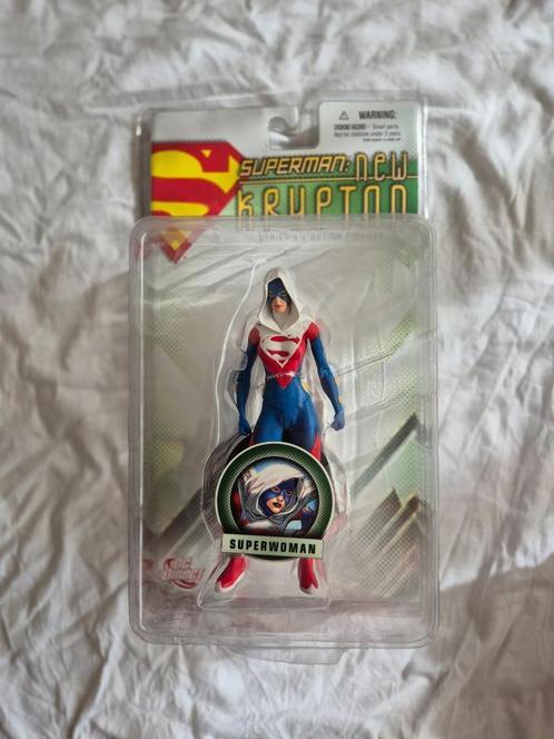 Dc direct comics krypton superman superwoman figuur nieuw, Verzamelen, Poppetjes en Figuurtjes, Nieuw, Ophalen of Verzenden