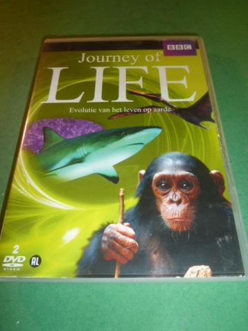 Journey of life Evolutie van leven op aarde Dubbel-dvd BBC beschikbaar voor biedingen