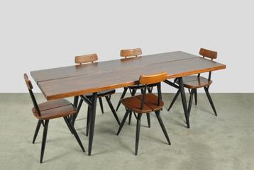  LAUKAAN PUU “Pirkka” eettafel, Tapiovaara, Finland 50s beschikbaar voor biedingen