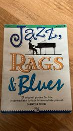 Jazz,rags & blues, Muziek en Instrumenten, Bladmuziek, Gebruikt, Ophalen of Verzenden, Artiest of Componist, Jazz