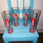 Bierglazen Bud /budweiser 0,25 l set van 4, Verzamelen, Ophalen, Gebruikt, Glas of Glazen, Overige merken