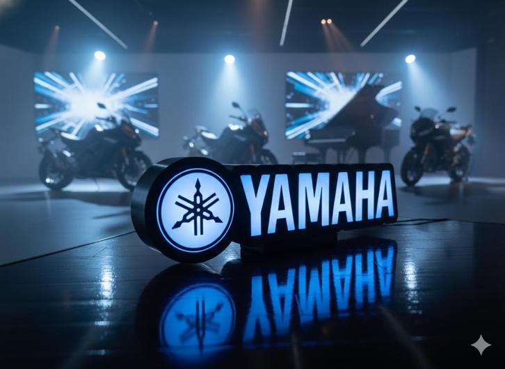 lightbox/lichtbak Yamaha, Verzamelen, Automerken, Motoren en Formule 1, Nieuw, Motoren, Ophalen of Verzenden