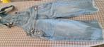 Denim tuinbroek meisje, Kinderen en Baby's, Kinderkleding | Maat 92, Ophalen, Zo goed als nieuw, Meisje, Broek