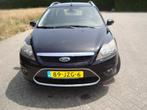 Ford Focus 1.8 92KW Wagon 2009 Zwart Clima, Navi, Auto's, 125 pk, 4 cilinders, Particulier, 56 €/maand