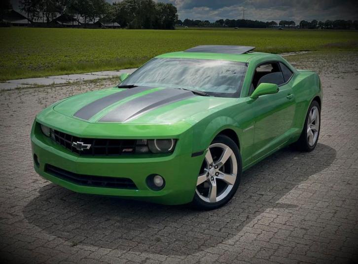 Chevrolet Camaro RS 3.6 Bouwjaar 2011 Groen! 151dkm, Auto's, Chevrolet, Particulier, Camaro, Alarm, Benzine, Automaat, Groen, Ophalen