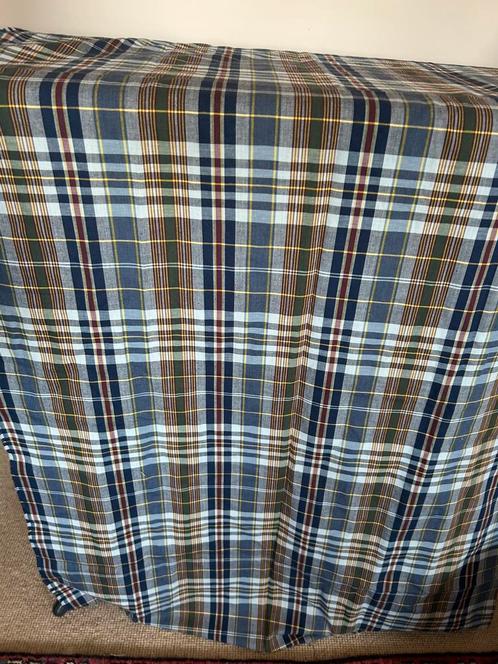 Lap, 100% dunne katoen, geruit, Hobby en Vrije tijd, Stoffen en Lappen, Zo goed als nieuw, Katoen, 120 cm of meer, 200 cm of meer