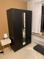 Zwarte kledingkast. 50x191x117 ikea, 100 tot 150 cm, Ophalen of Verzenden, Zo goed als nieuw, 150 tot 200 cm