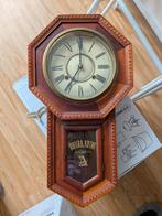 Antieke Regulator Wandklok, Antiek en Kunst, Ophalen