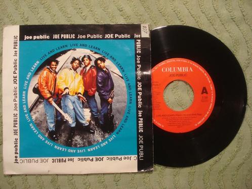 Joe Public 7" Vinyl Single: ‘Live and learn’ (Nederland), Cd's en Dvd's, Vinyl Singles, Single, R&B en Soul, 7 inch, Ophalen of Verzenden