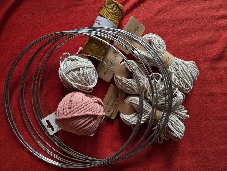 Macrame touw en toebehoren, Hobby en Vrije tijd, Knutselen, Nieuw, Materiaal, Ophalen of Verzenden