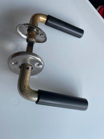 Bauhaus Deurklink Bakeliet/Messing Jaren '30 beschikbaar voor biedingen