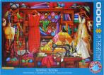 Naaikamer, een Eurographics puzzel van 1000 stukjes, Hobby en Vrije tijd, Denksport en Puzzels, Ophalen, 500 t/m 1500 stukjes